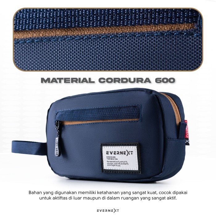 

Pencil Case Tempat Pensil Sekolah Kantor Kuliah Travelling Organizer - BLACK