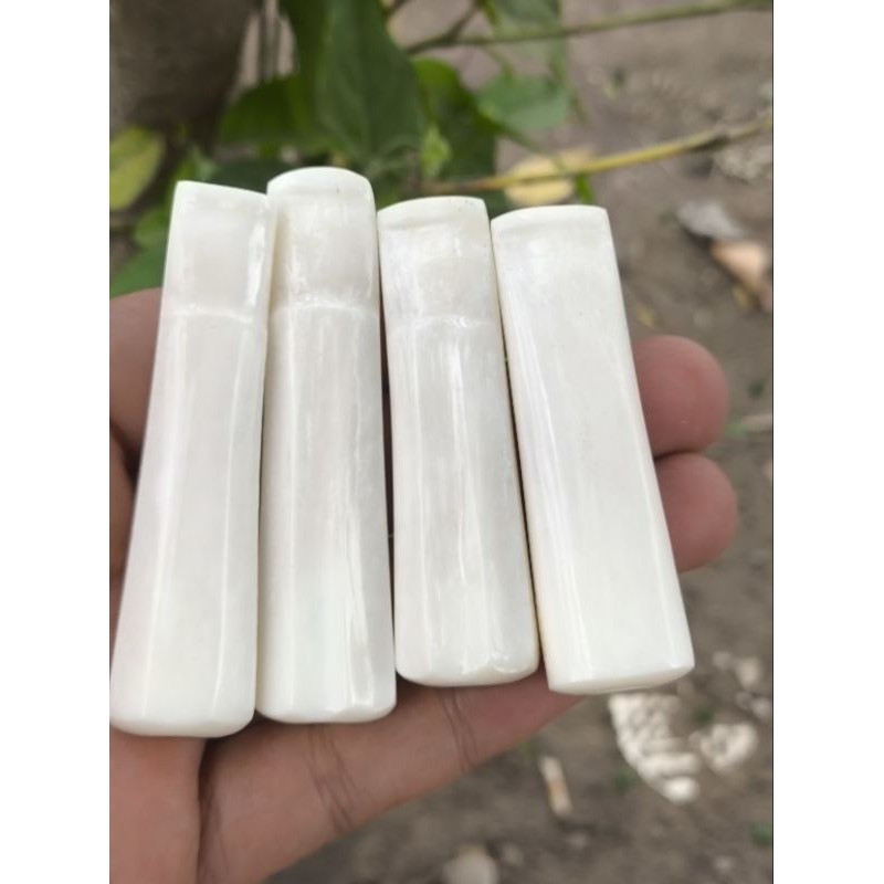 PIPA ONCE GG TULANG UNTA PUTIH NATURAL MODEL BELIMBING