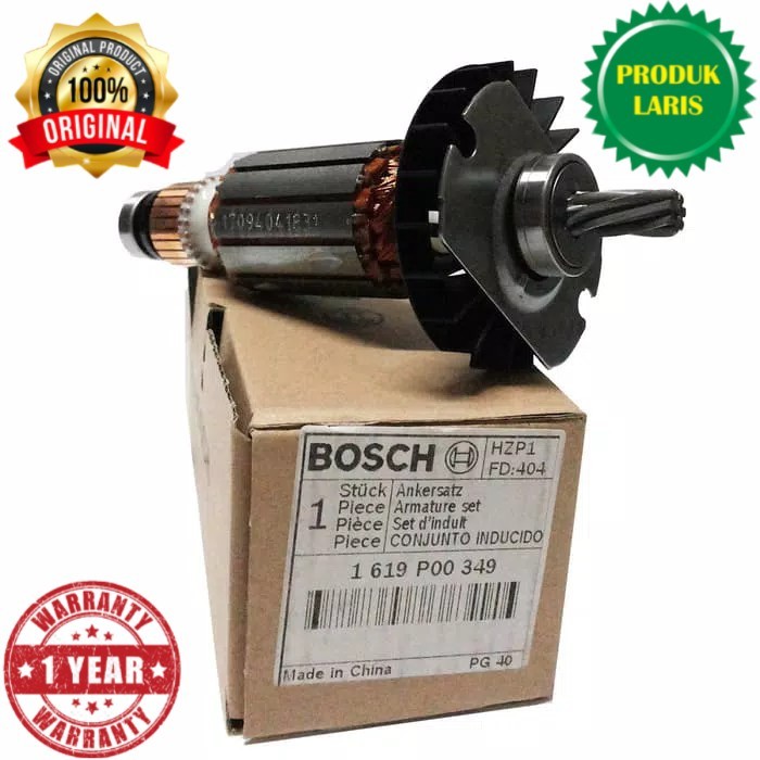 ARMATURE BOSCH GBH 2-26 DRE - ROTOR GBH 2-26 DRE ORIGINAL