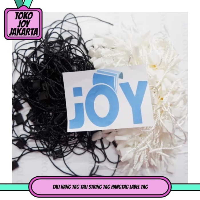 

[BIG SALE] Tali hang tag Tali string tag hangtag label tag - Hitam