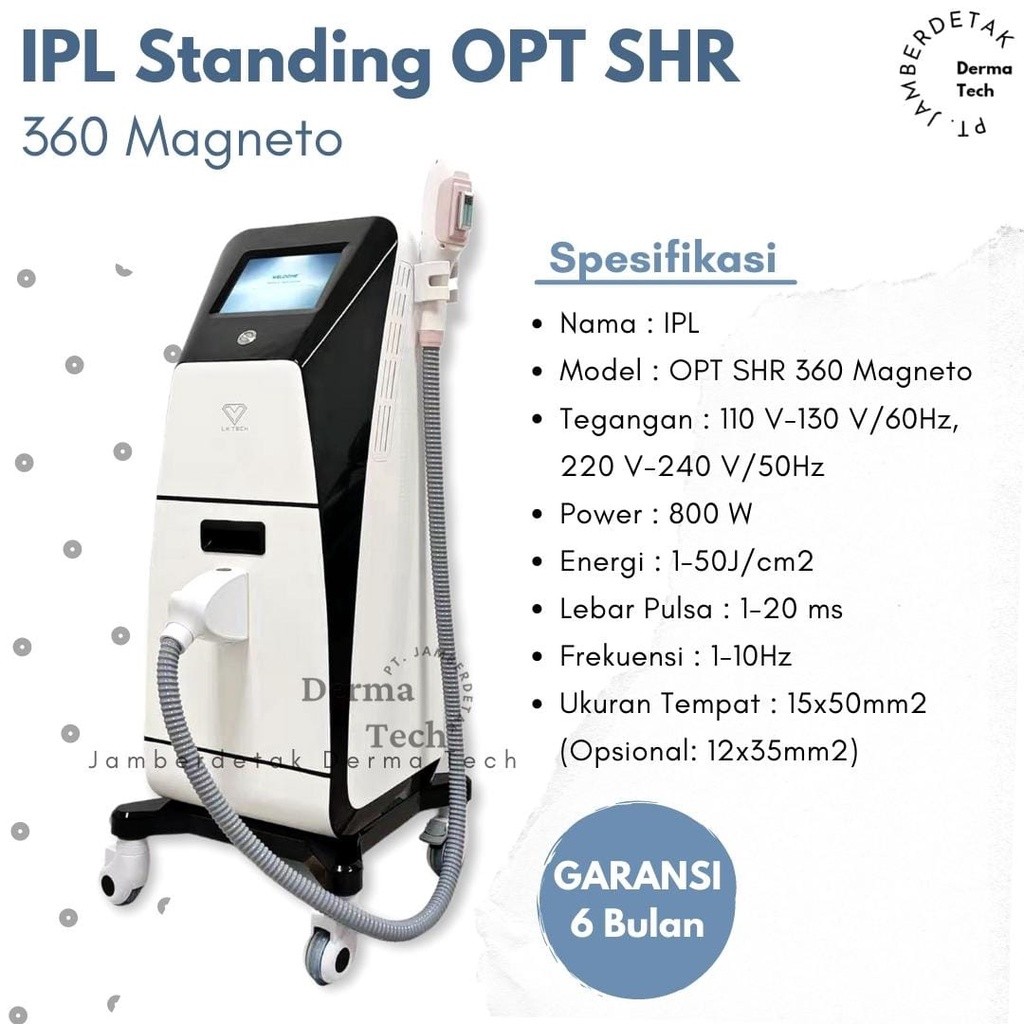 cute IPL STANDING laser jerawat penghilang bulu peremajaan kulit