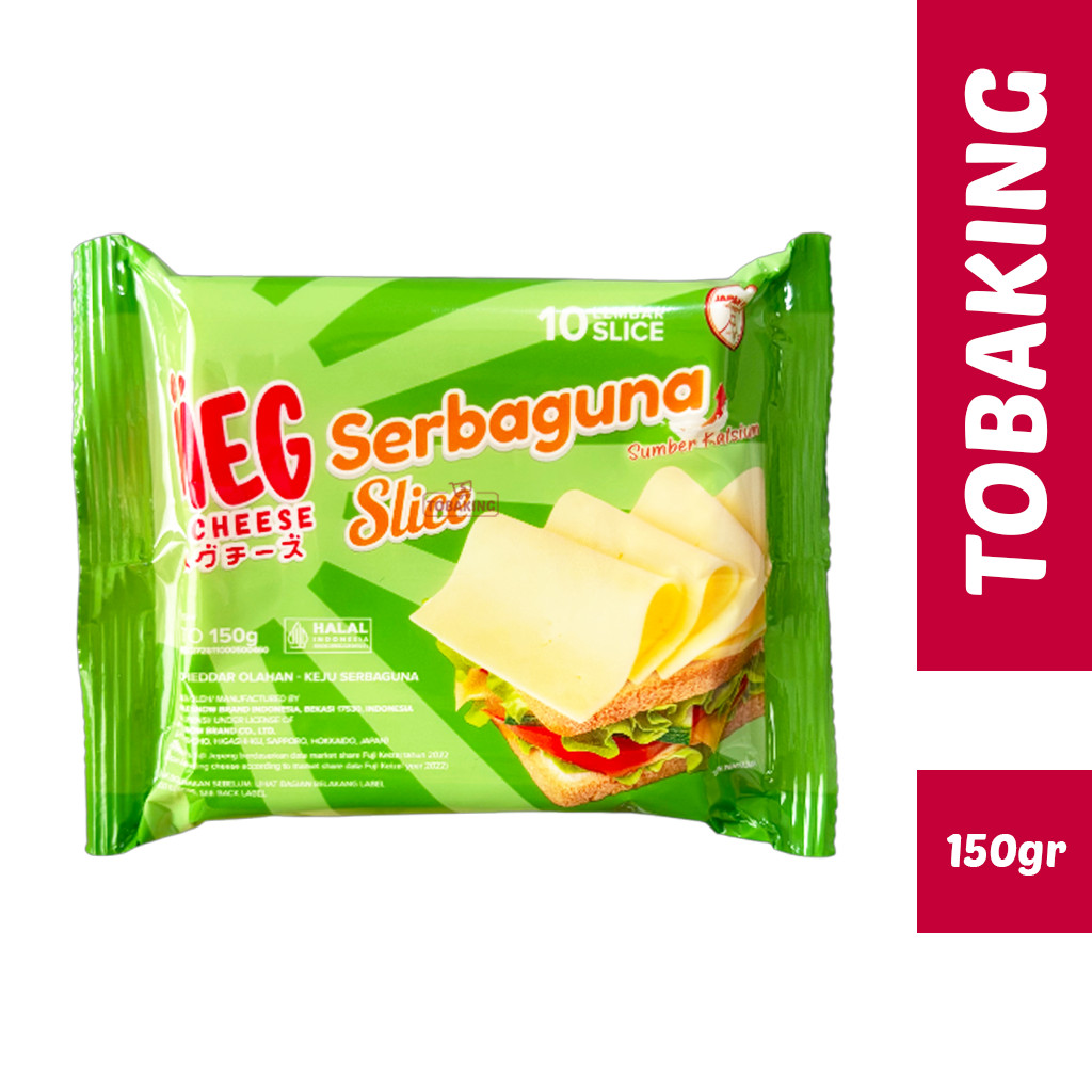 

Keju Meg Slice Serbaguna isi 10 Meg Cheese Keju Lembaran