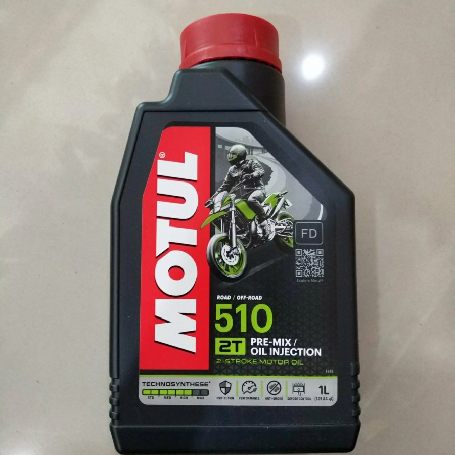 Oli Samping Motor 2 TAK Motul 510 2T Technosynthese 1L