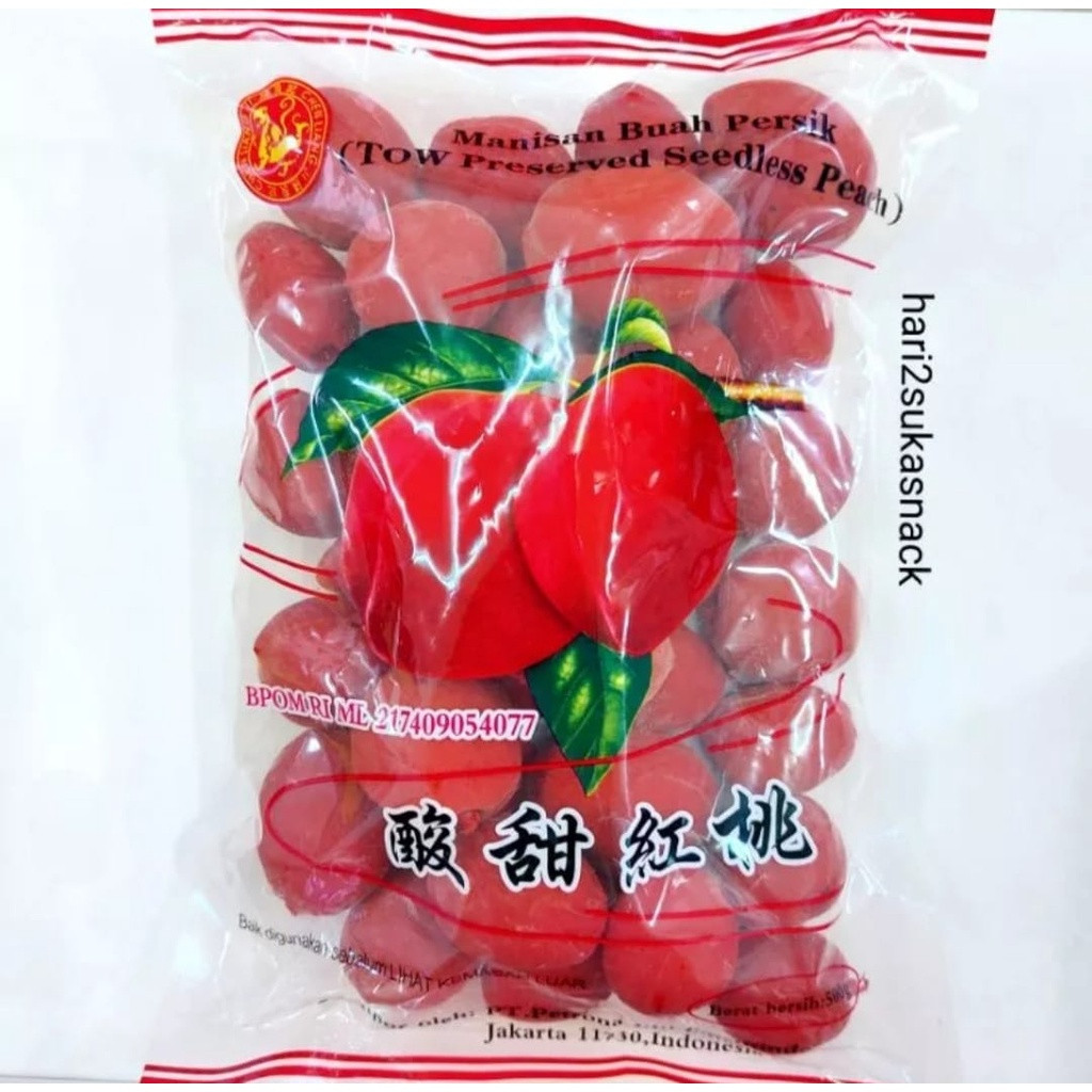 

HALAL ! MURAH ! manisan buah persik crunch peach /golden eagle