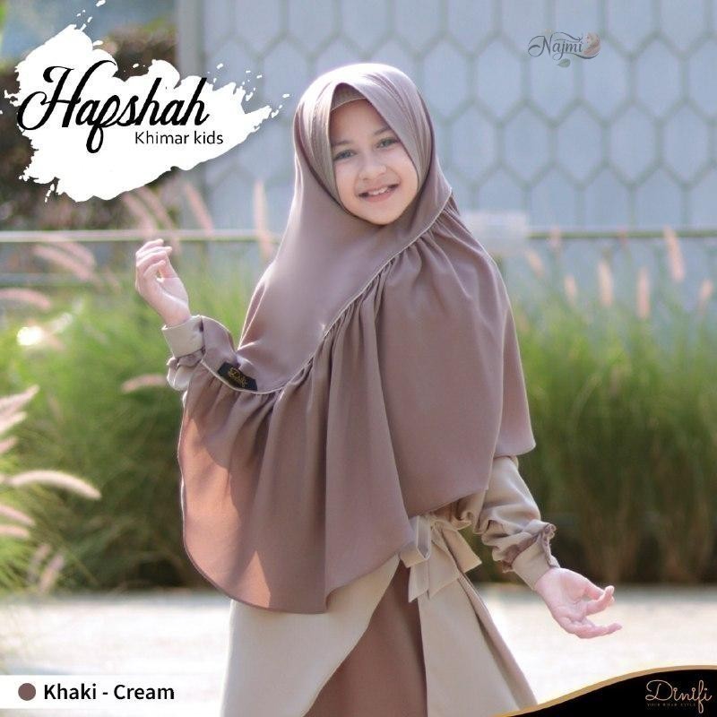 Koleksi Najmi / Mouza Hafshah Khimar Kids / Khimar Ekslusif Anak Hafshah by Mouza