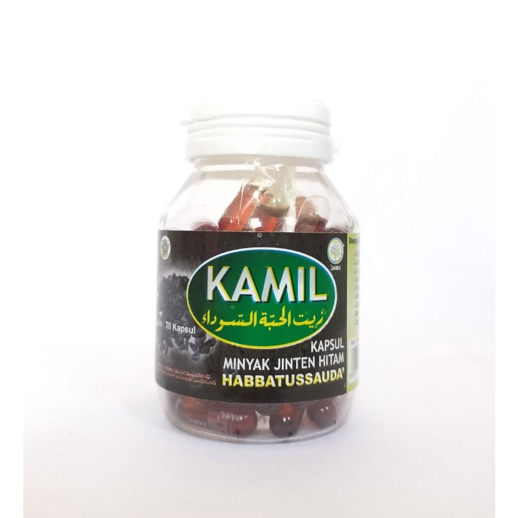 Kamil Habbatussauda 70 Kapsul | Kamil Murni Minyak Jinten Hitam | Kamil Serbuk habbatussauda