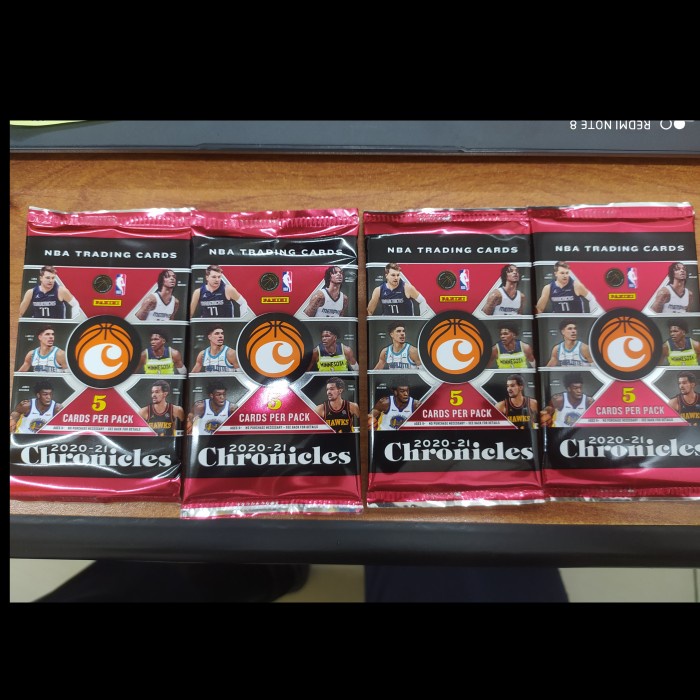 kartu basket PACK Panini Basketball Chronicles 2020-2021 Blaster Pack