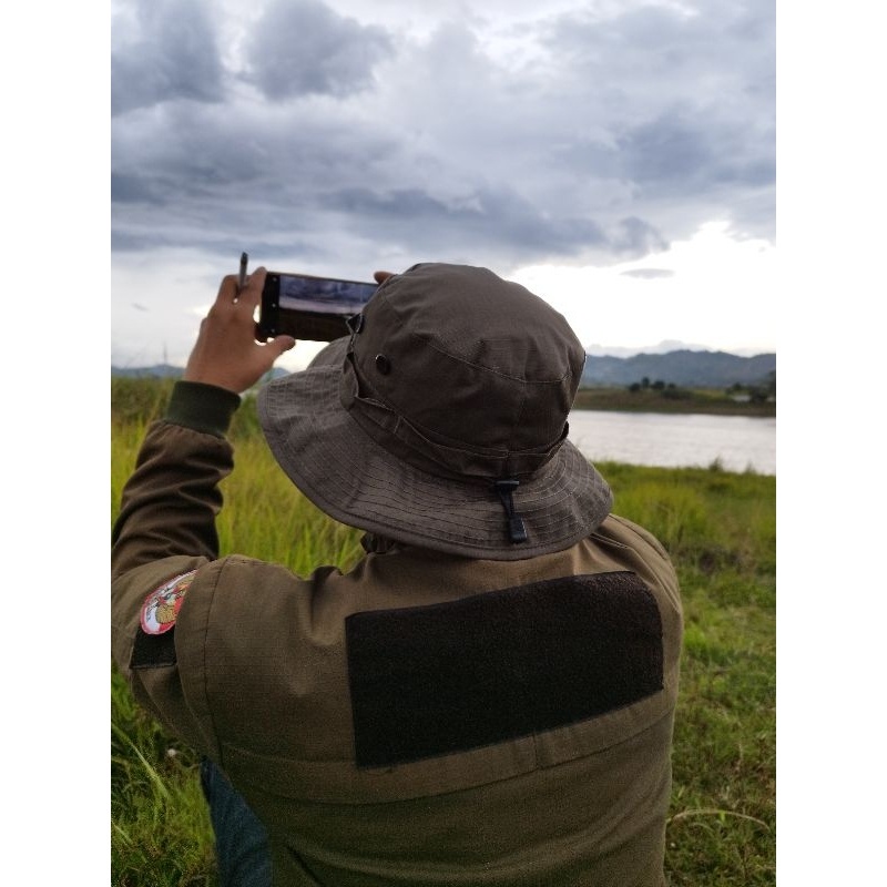 Topi Rimba Topi Gunung camping adventure Rimba Hat Pria Wanita original no el apparel