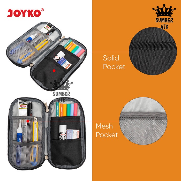 

Kotak Tempat Pensil Pencil Case Joyko PC-5010 - Biru