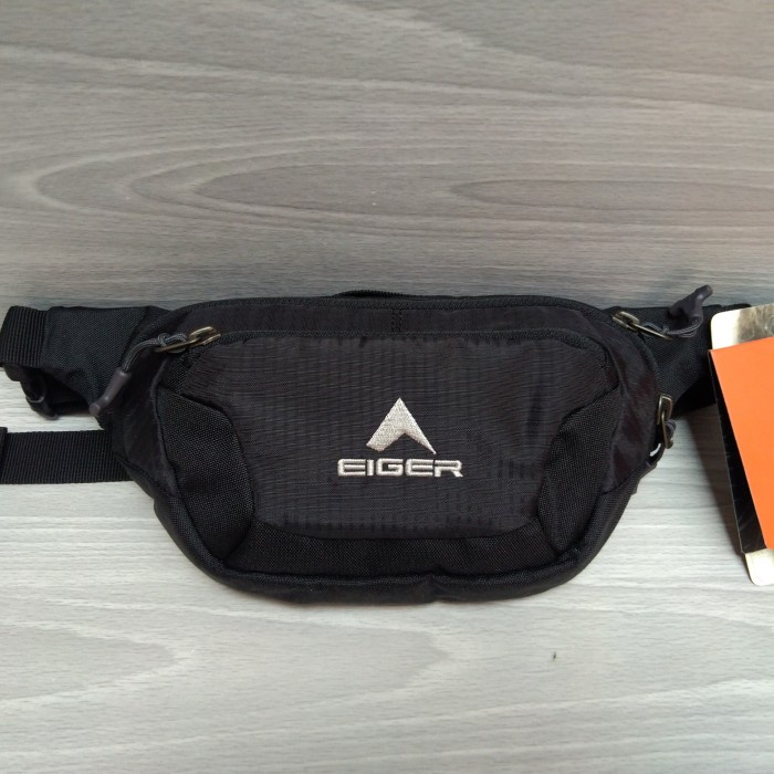Tas Selempang Eiger Cervus 1F waistbag - Original - Hitam