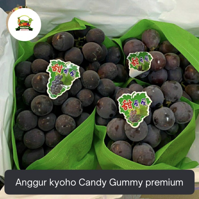 

Anggur kyoho Candy Gummy premium | Buah anggur kyoho Fresh Box 2,5 kg