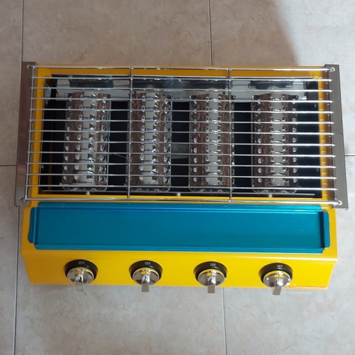 roaster / bakaran sosis / panggangan 4 tungku