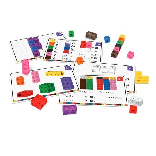 Learning Resources MathLink Cubes Elementary Math Activity Berhitung