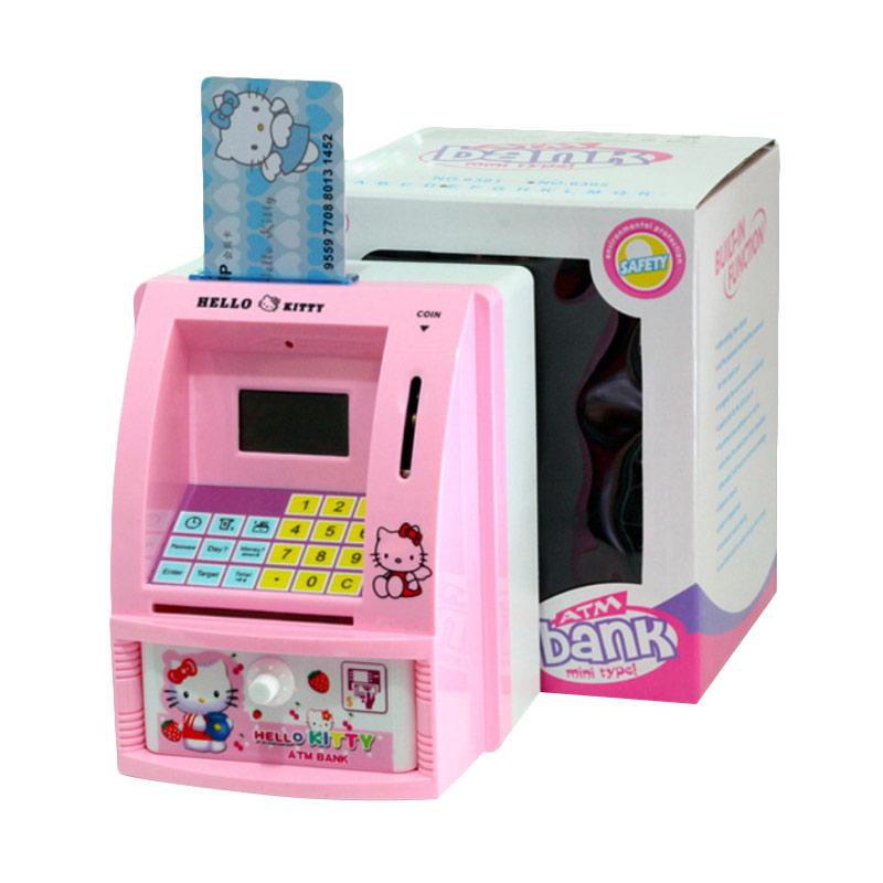 Mainan ATM Bank / Mainan Edukasi Anak ATM Mini Bank Celengan Anak