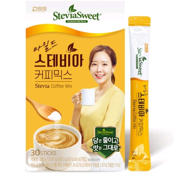[10 Sachet] Stevia Mild Coffeemix Kopi Korea/ Kopi Instan Premium Korea