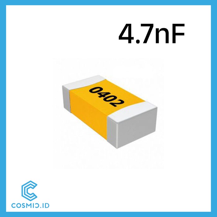 Capacitor 0402 4.7nF Kapasitor 4.7 nF SMD SMT