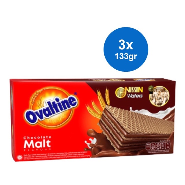 

Nissin Wafers Ovaltine 133 gr x 3