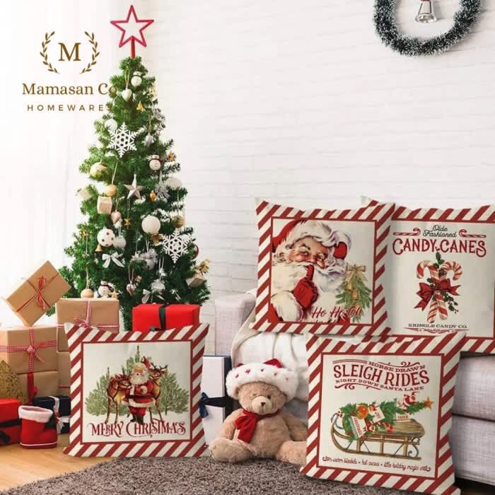 CHRISTMAS PILLOW CUSHION SARUNG BANTAL NATAL