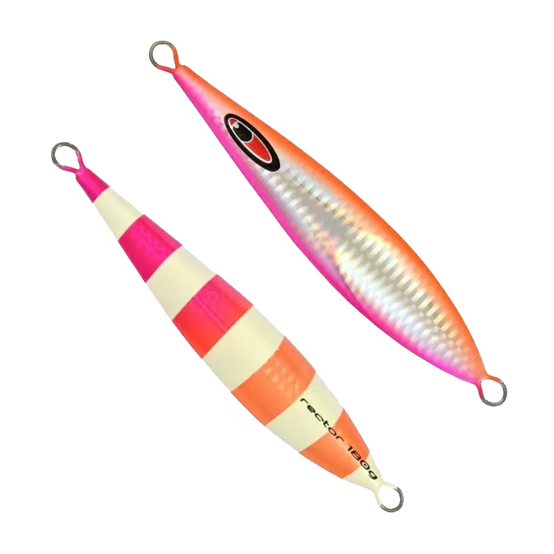 Metal Jig Seafloor Control Rector Umpan Pancing Jigging 200 Gram | Slow Jigging | Black Red