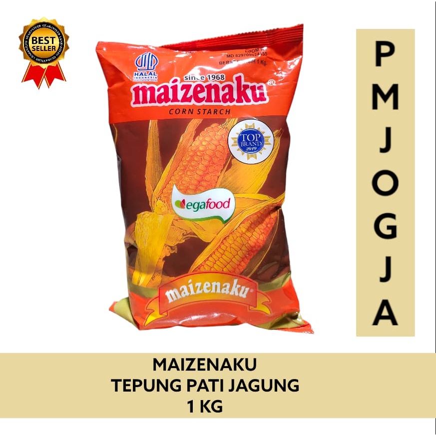 

Maizenaku - Tepung Pati Jagung Maizena 1 kg / Tepung Maizena