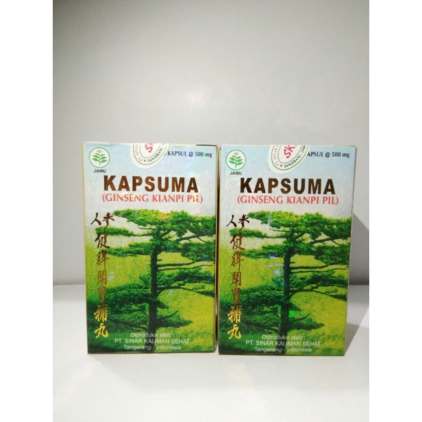 KAPSUMA (Ginseng Kianpi Pil)