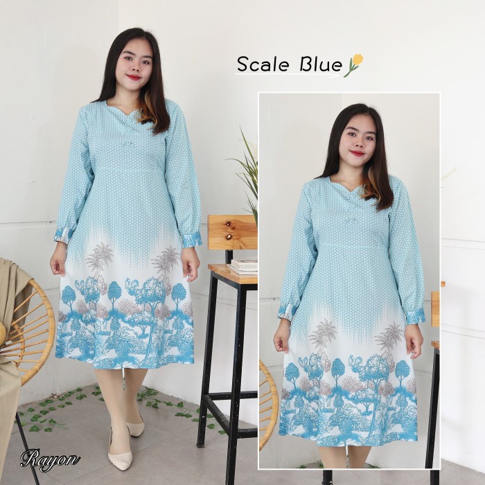 Baju Daster Wanita Dress Cewek Kekinian Homedress Rumahan Panjang Korean Style Murah Premium