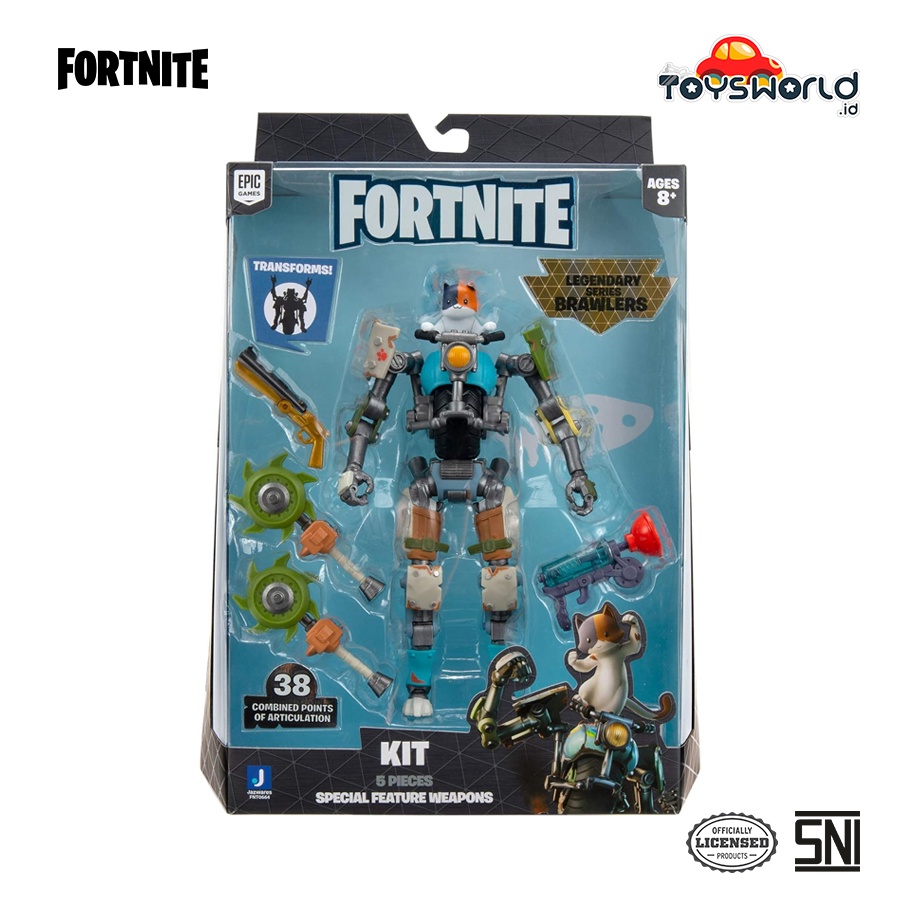 Fortnite 1 Figure Pack Legendary Series Overside Kit - Mainan Anak