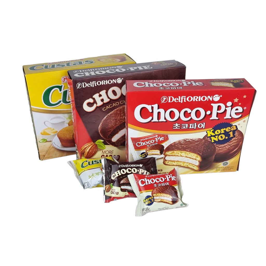 

Delfi Orion Choco Pie , Custas BOX - Netto 23 gr x 12 pcs.