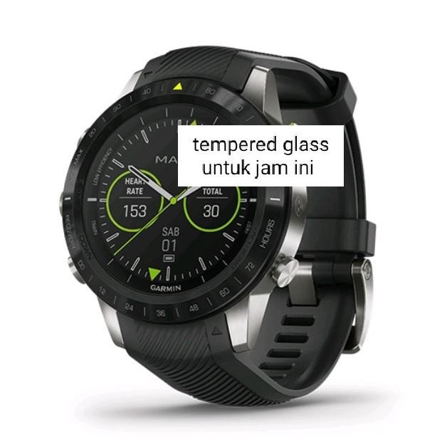 TG tempered glass for GARMIN MARQ Athlete nti gores jam tangan pelindung layar screen protector watc