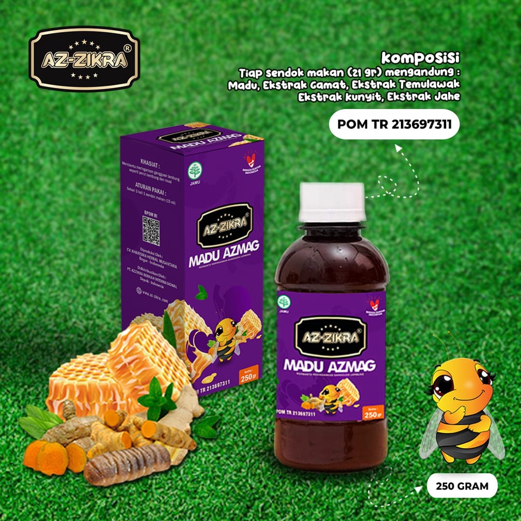 

MADU ASAM LAMBUNG AZMAG 250GR