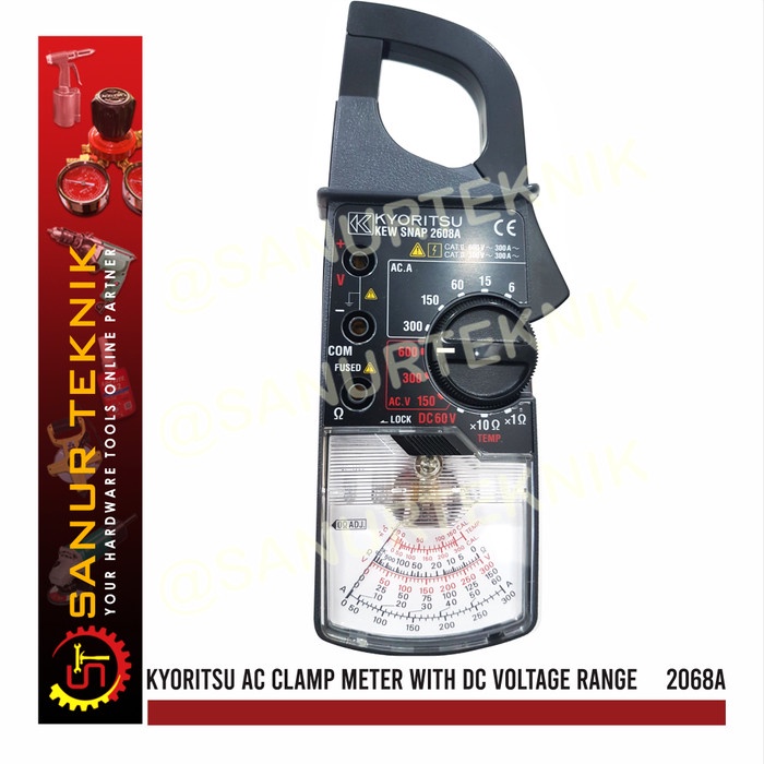 KYORITSU 2608A 2608 A AC Clamp Meter with DC Voltage Range IEC61010-1