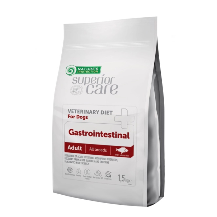Natures Protection Veterinary Diet Gastrointestinal 1.5 KG Digestive Dog Food Makanan Anjing Pencern