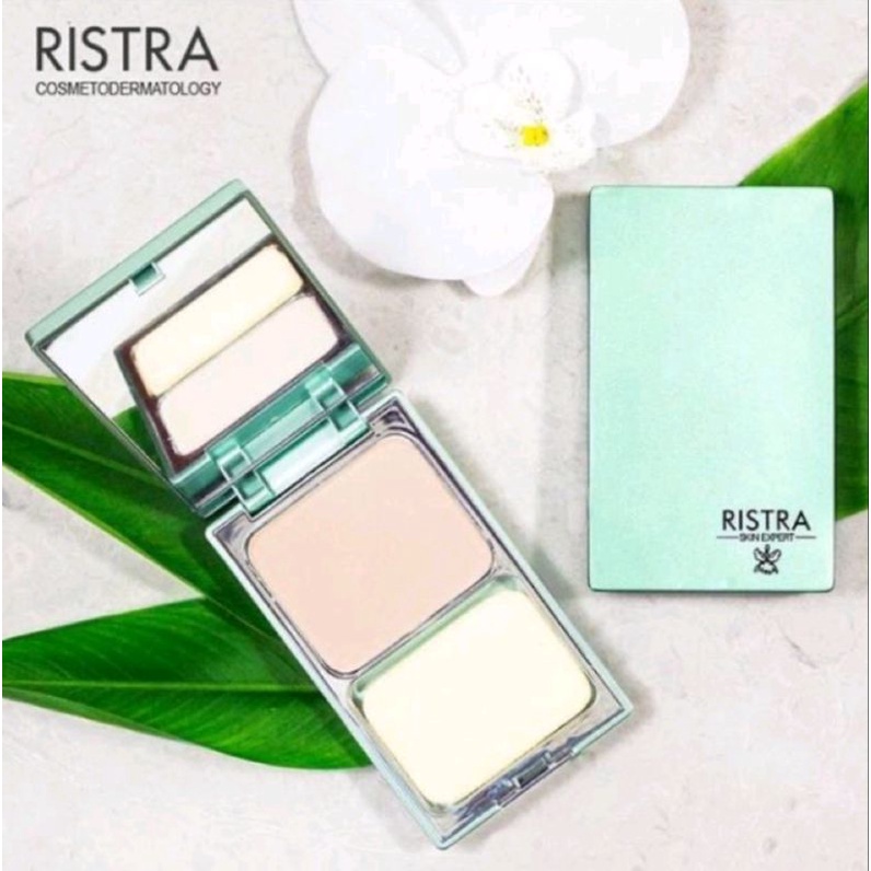 Ristra Dual Compact Powder/bedak padat(rijek kemasan) no dus