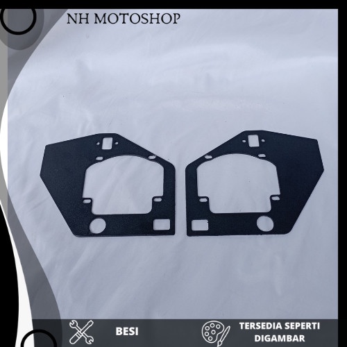 BRACKET LAMPU BILED PROJIE AES KENZO VINYX CR7 TURBO SE 2.5 INCH ZX25R ZX 25 R NINJA 250 FI NEW ATAU
