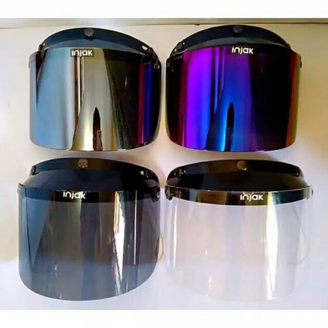 KACA DATAR INJAK ORIGINAL SNI UNTUK HELM BOGO CARGLOSS JPN DAG CLASSIK
