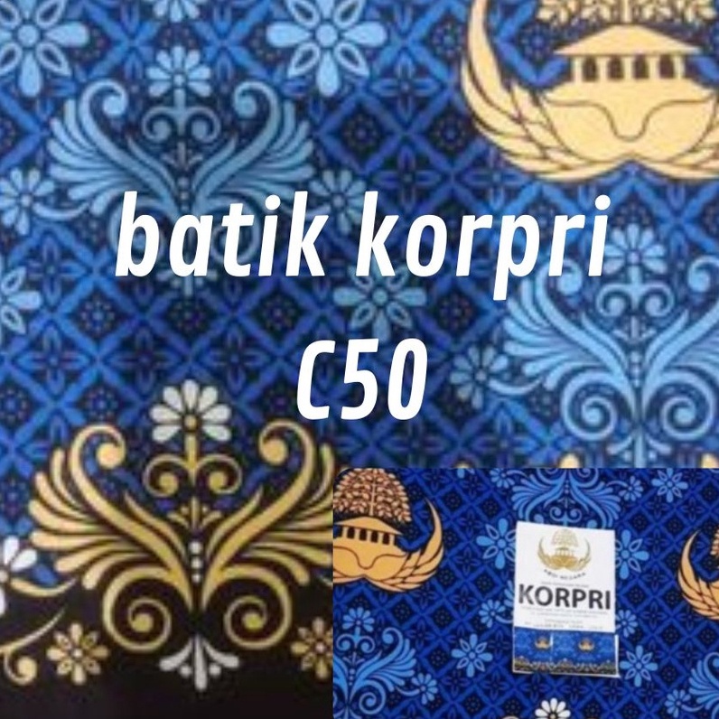 KAIN KORPRI MOTIF TERBARU 2022 RESMI BATIK SERAGAM KAIN KORPRI