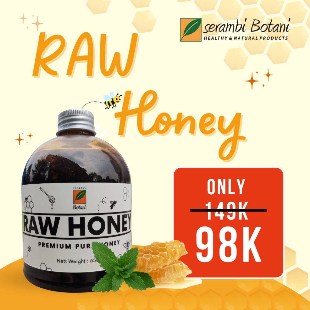 

Madu Hutan Murni Asli Raw Honey Premium 650 gr