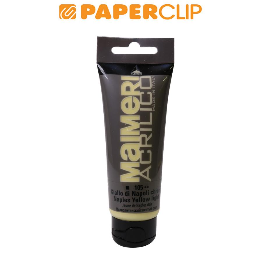 

ACRYLIC COLOR MAIMERI 75ML M0916105 NAPLES YELLOW LIGHT