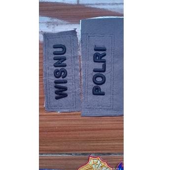 Bordir Bordir BORDIR nama NAMA BORDIR  pcs PDL TIMBUL NAMA+ POLRI (KODE J) Bordir Nama Custombisa pe