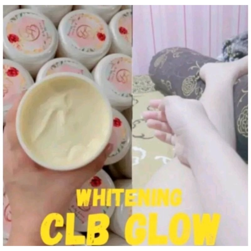 Henbodi Clb Glow Hb Clb paket Clb ampuh mengatasi kulit yang susah putih clb glow bibit Dinda cream nrl maxie glow MH whitening skin bpom