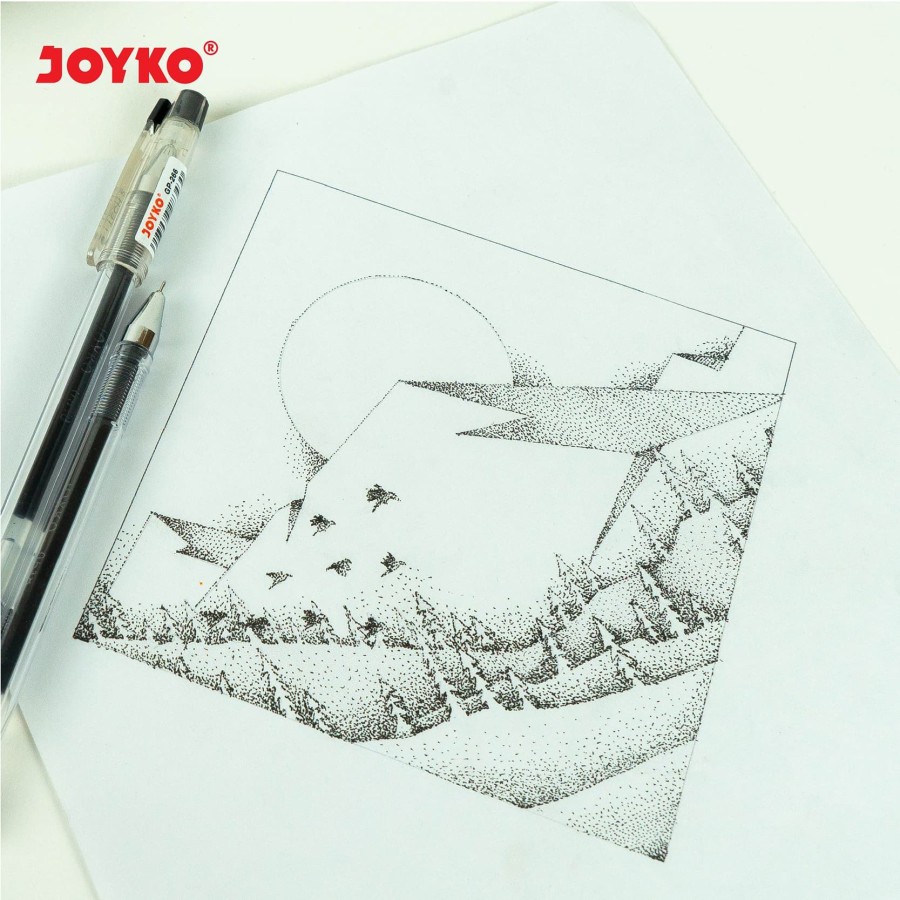 

GEL PEN JOYKO I-TECH 2 GP-266 | BOLPEN GEL JOYKO 0,28 mm | ECER