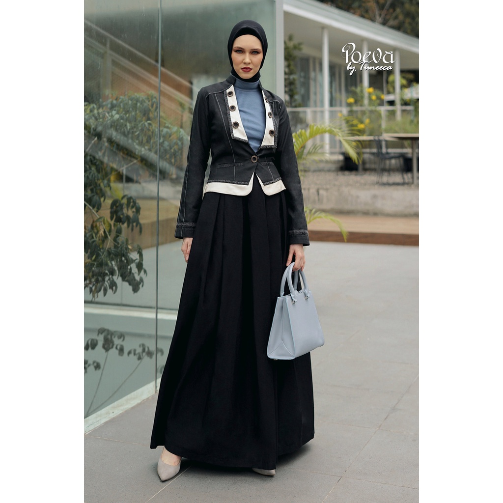 POEVA BLAZER Jeanne PV-0622002 / Tuneeca Poeva / Blazer Kekinian