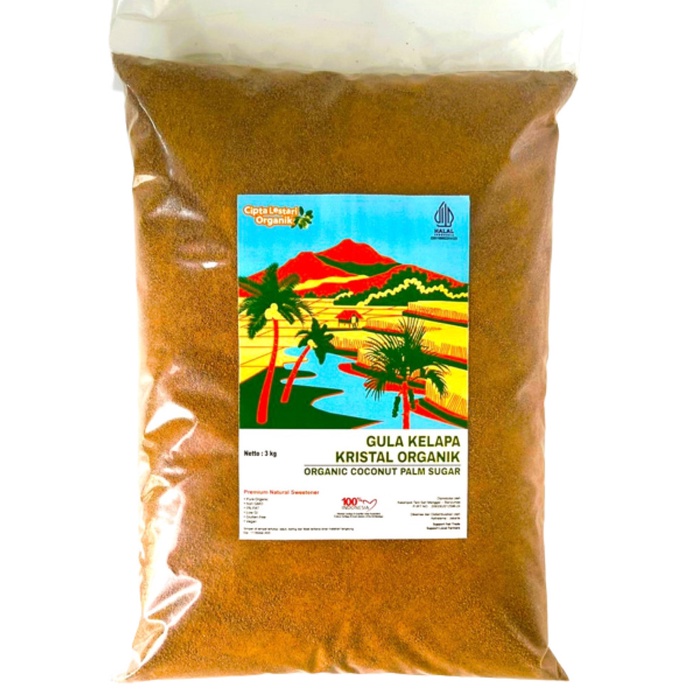 

[Big Sale] Gula Kelapa Organik 3 Kg harga distributor - Organic Coconut Sugar