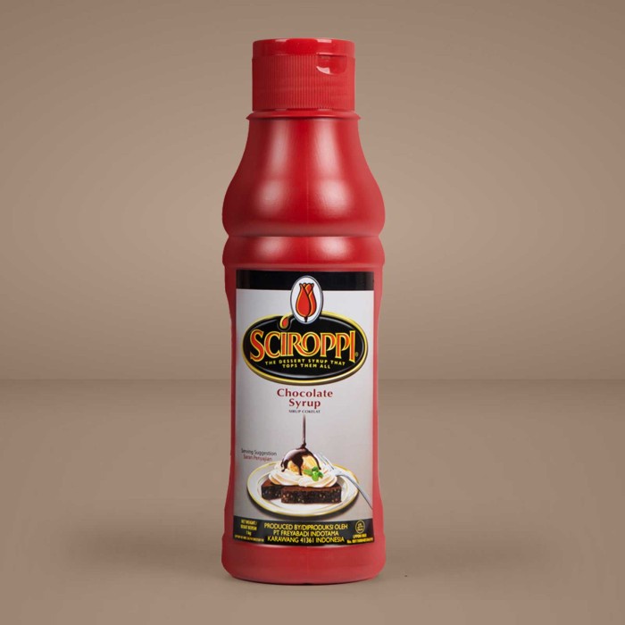 

[Big Sale] Tulip Sciroppi Sirup Cokelat 1 kg