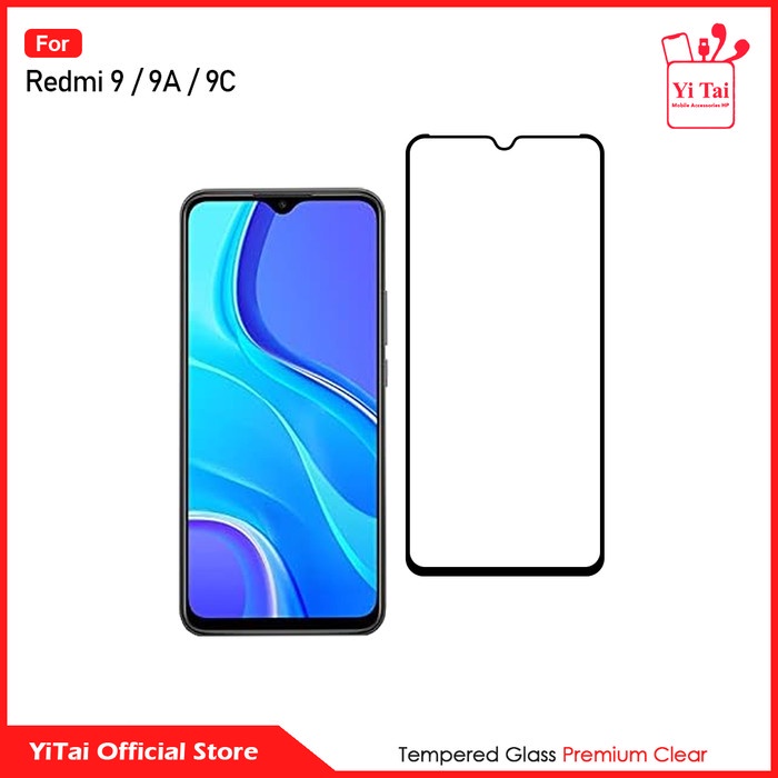 YI TAI - Tempered Glass Premium Clear Xiaomi Redmi 9 9A 9C