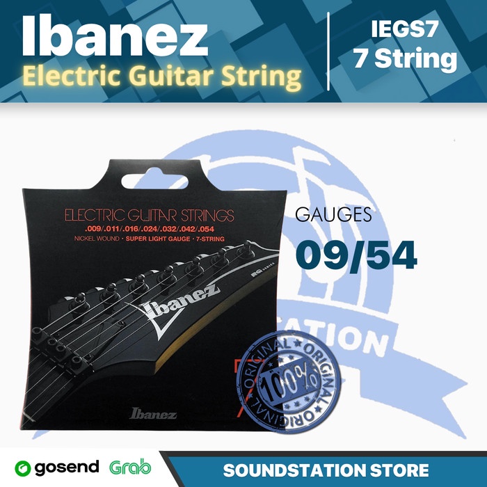 IBANEZ IEGS7 09-54 Super Light Electric Guitar 7-Strings | Senar Gitar