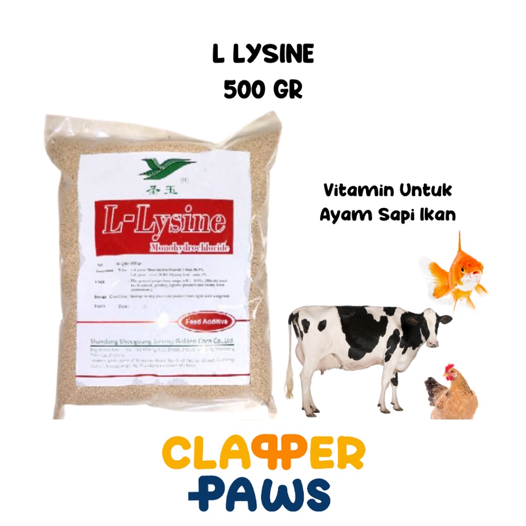 L lysine Untuk Ayam Sapi Ikan 500 Gram