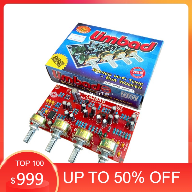 PROMO Kit Tone Control Limbad Stereo Subwofer Scorpion