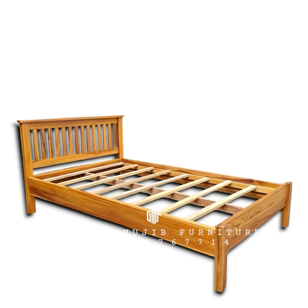 tempat tidur anak / divan dipan jati tempat tidur minimalis kayu jati - 120x200cm