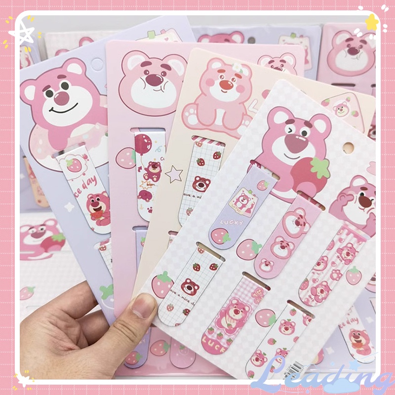 

Bookmark Magnetik Kreatif Kartun Siswa Bookmark Klip Buku Magnet-Le